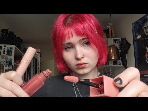 ASMR Doing Your Fall Makeup (friendly, personal attention, roleplay)
