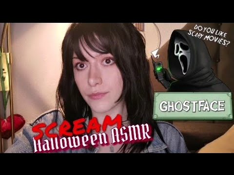 halloween ASMR ✨  // Sidney (scream inspired) asks you questions about ghost face rp // whispering