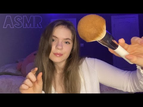 ASMR PLUCKING AND BRUSHING AWAY NEGATIVE ENERGY 💤