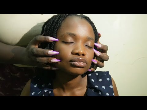 ASMR Real Person Face Scratching, Tracing & Nitpicking for Sleep 😴