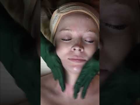 Christmas Facials All Year? Client Loves It! #shorts