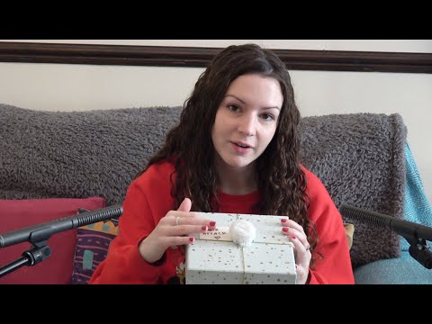 ASMR Secret Santa Unboxing - Soft spoken