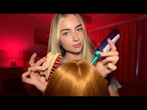 ASMR Scalp Treatment You Can ACTUALLY FEEL | Personal Attention, Hair Play