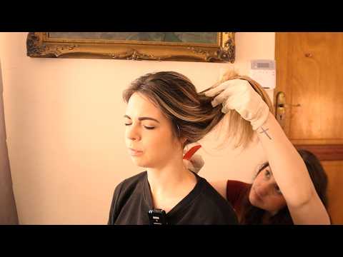 ASMR - DEEP SCALP MASSAGE & SCALP CHECK - WITH GLOVES