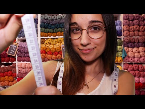 [ASMR em Português] Roleplay Tirando as Tuas Medidas! 📏🧵