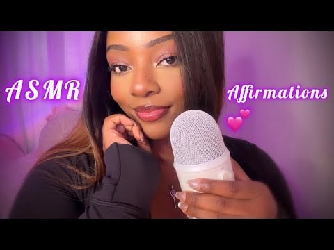 Affirmations For you 🤍 Close Whispers & Kisses In Your Ears 💕