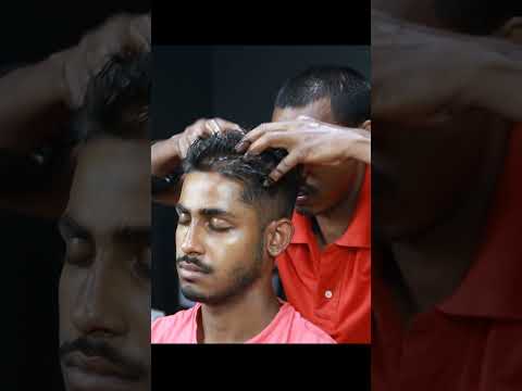 Ta Ta Bye Bye Headache | Oil Head Massage ASMR For Headache Relief #shorts #satisfyingvideo
