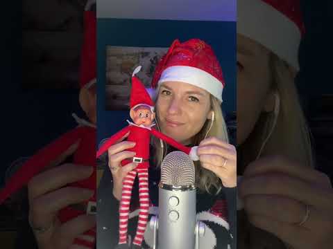 ASMR FR / Triggers avec le lutin farceur de Noël #asmrfr #shortsasmr #asmrfrançais