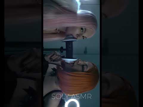 ASMR LICKING - ANGEL AND DEMON | #shorts #asmr #asmrsounds #mouthsounds #асмр