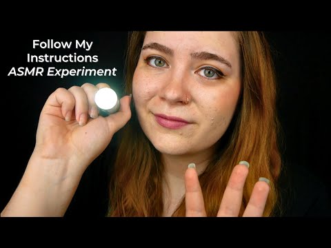 (Eyes Closed!) Follow My Instructions Experiment—Lights, Hearing Tests, & More 💤 Soft Spoken ASMR