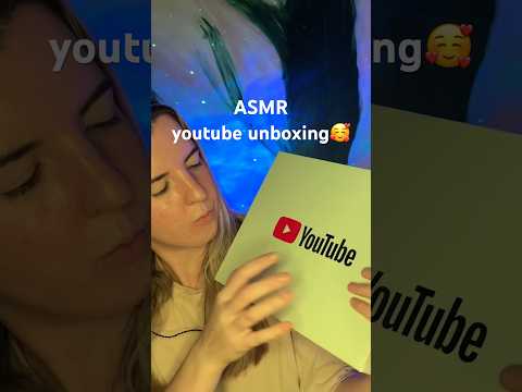 my first ever partner perk!!😝😝😝 #youtubepartnerperks #asmr #unboxing