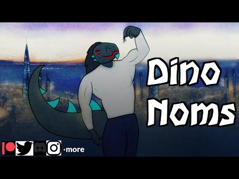 ASMR Fang The Dino Noms You #furries #asmr #dinosaur #scalie