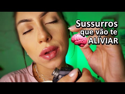 ASMR: GUIANDO VOCÊ PARA DORMIR PROFUNDAMENTE (alívio para ansiedade e insônia)