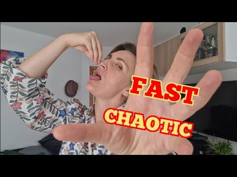 ASMR FAST AGGRESSIVE EATING Your NEGATIVE ENERGY + CHAOTIC Spit Painting #asmr #lofi #fast