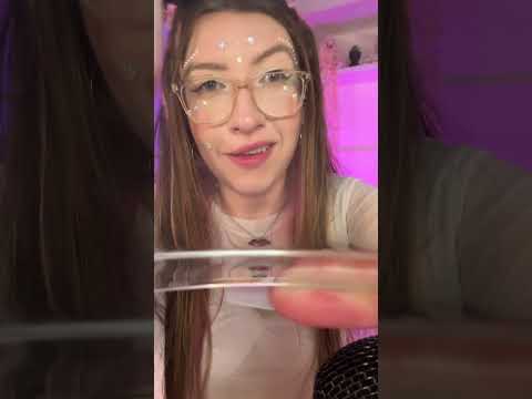ASMR Sons satisfatórios no vidro 🧠 #somparadormir #dormirserapido #tingles