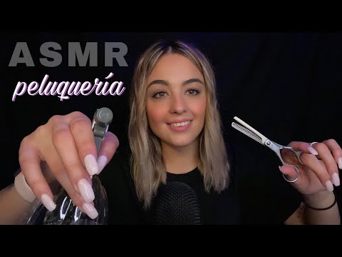 ASMR ROLEPLAY PELUQUERIA | ASMR roleplay en ESPAÑOL