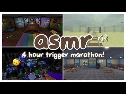 (roblox asmr 🌙) THE ULTIMATE TRIGGER MARATHON | 40+ triggers to help you sleep! 😴