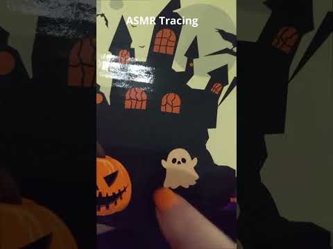 ASMR  Tingly Halloween Tracing #short