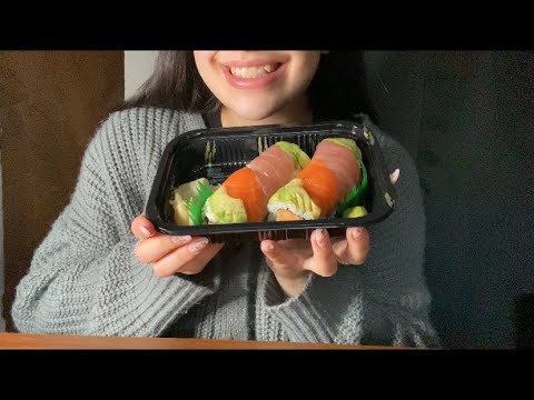 SUSHI ASMR/ BIG BITES🍣🍽