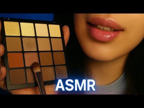 ASMR - Makeup roleplay (Mouth sounds)