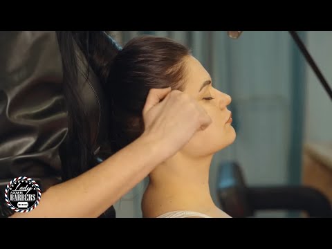 Soothing ASMR Head Massage by Barber Lady Helen for Girls