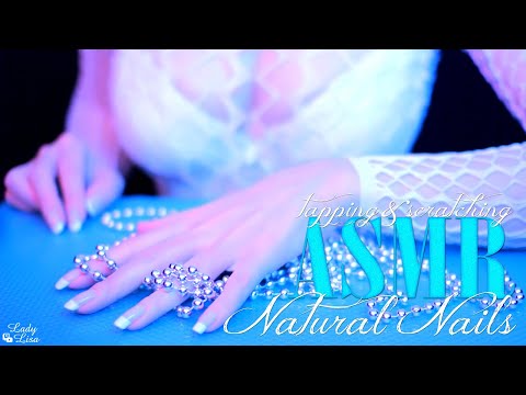 ASMR Natural Nails | Tapping, Scratching, Brushing to Make You Sleepy