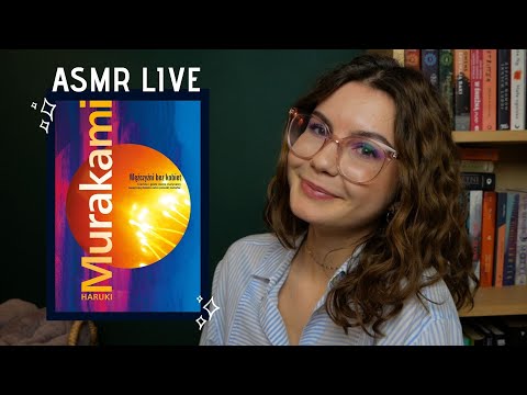 ASMR LIVE! | Klub Książkowy #3 - "Mężczyźni bez kobiet" 👨🏻👨👨🏿