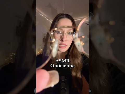 Test de différentes lentilles pour ta vue 👀 #asmr #softspoken #asmrroleplay #opticien #tingles