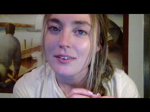 ASMR | Reading German Positive Mantras & a Life Update (auf deutsch)