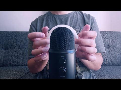 ASMR slow & gentle tapping and hand sounds (no talking)