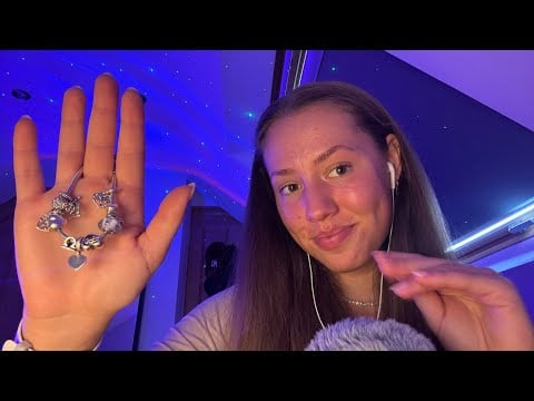 ASMR trigger assortment, over explaining and tapping 