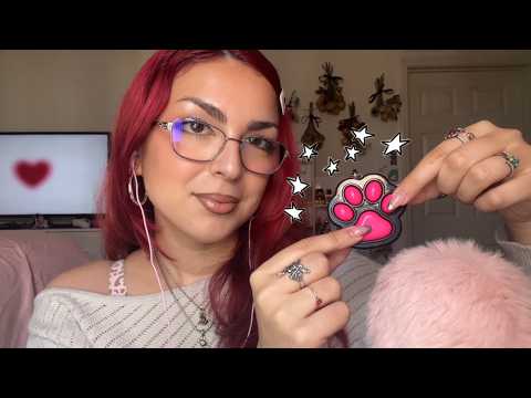 ASMR ☆ Rhythmic Tapping & Mouth Sounds