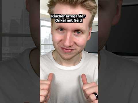 Reicher arroganter Onkel mit Geld #asmr