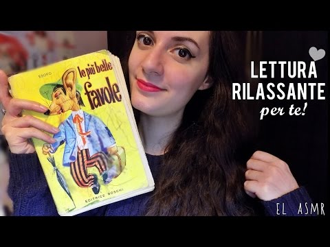 ★ASMR italiano★ LETTURA RILASSANTE PER TE! ♥ (Sussurri,soft spoken,page sound)