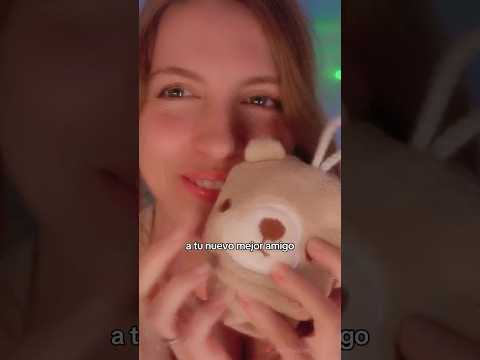 🧸OSITO suave ¿en tu Carita?🩵✨ #ASMR