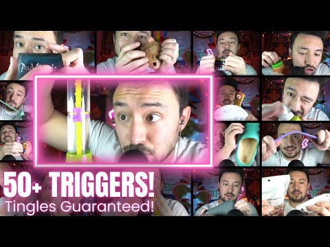 Over 50 ASMR Triggers! ✨ The Ultimate Sampler Video for Endless Tingles 💤