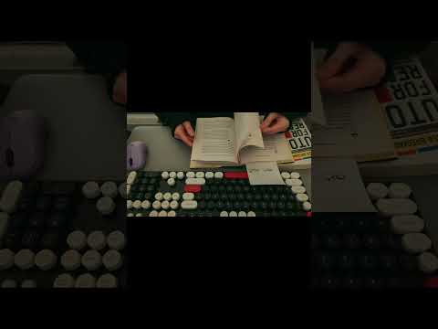 ASMR Librarian Processes Your Books #bookish #asmrforsleep #asmrtriggers #keyboardasmr