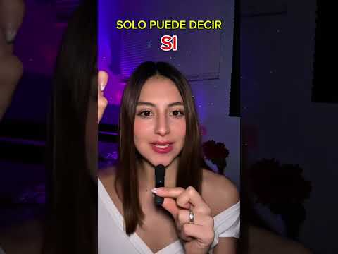 Solo puedes decir SI #asmrshorts #asmrcommunity #asmrvideos #fyp