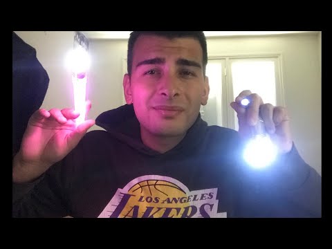 ASMR Examen des Yeux 100% lumières