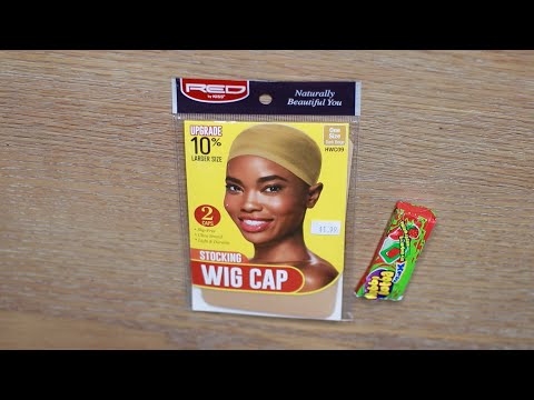 WIG CAP ASMR TRIGGER FOR TINGLES