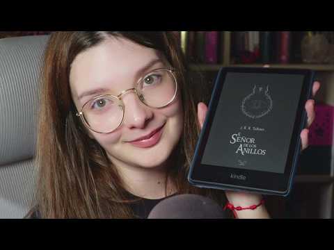 ASMR - parte 2 leyendo el señor de los anillos, la comunidad del anillo (lectura susurrada español)