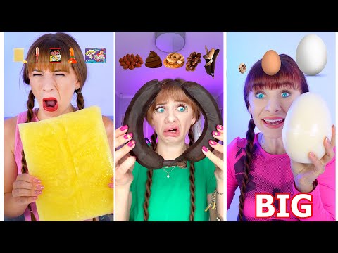 ASMR Emoji Honey Jelly, Frozen Lemon  Eating Mukbang Full Video