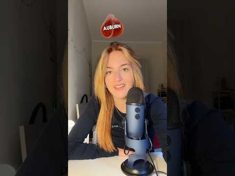 CLASSIFICA CAPELLI COLORATI #asmr #intensewhispering