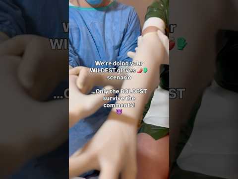 You ask, we do🧤 #medicalexam #nurse #latexgloves