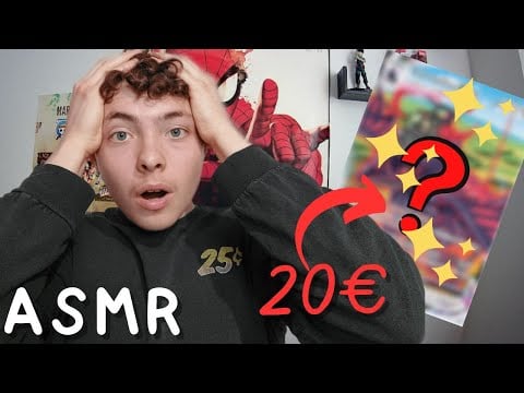 ASMR FR:😱20€ la carte mais elle est abimée😱(ouverture tempête argentée 2)