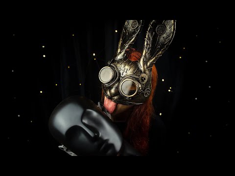 ASMR ~ SteampunkBunny 🐰 Licks Your Earhole 👅 Slow & Sensitive Ear Eating w/ Binaural Mic Head