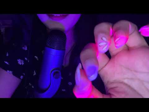 🦋 ASMR Tongue Clicking & Fluttering (Glass Tapping, mouth sounds, tongue sounds)