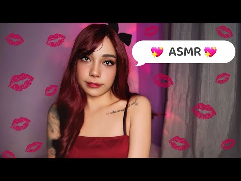 ASMR LENS KISSING, BEIJINHOS NA TELA, KISSING SOUNDS, SONS DE BEIJO, BOCA 👄 #ASMR #LENSKISSING