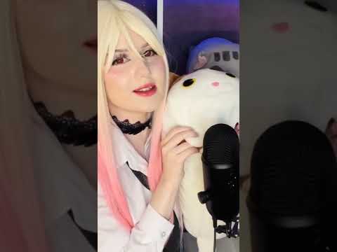 🌙 ASMR anime cosplay Marin Kitagawa 💗 relaxing video (full on my channel)