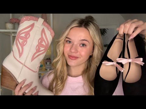 ASMR Over-Explaining My New Shoes ˚˖𓍢ִ໋🌷͙֒✧˚.🎀༘⋆